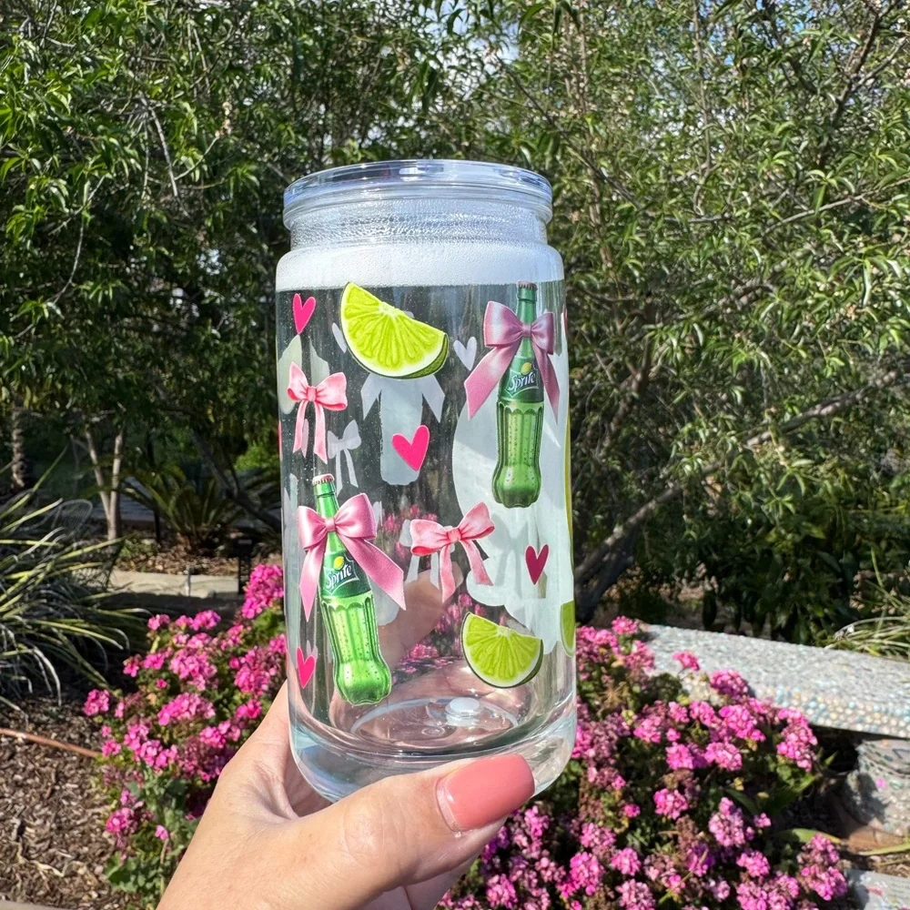 Sprite snow globe Tumbler 16oz